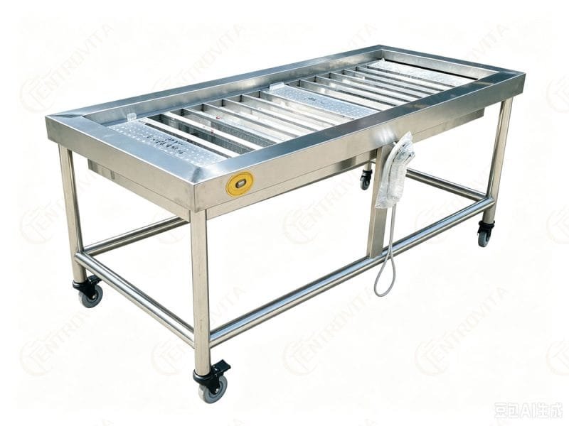 mortuary bath bed