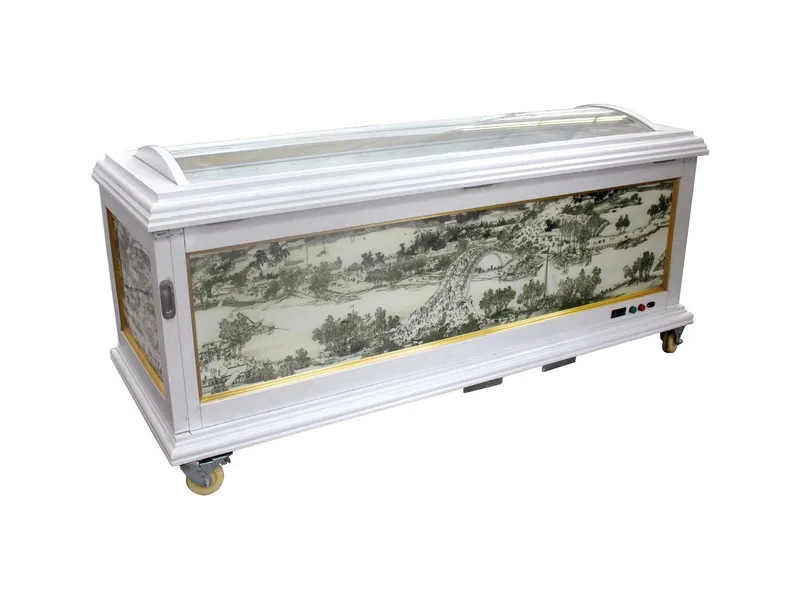Refrigerated Viewing Casket – Flip Lid, Mortuary Grade